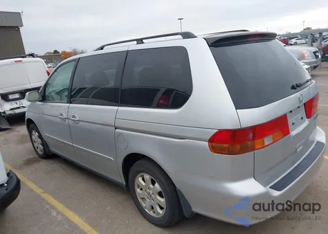 2002 Honda Odyssey Ex-L from USA, damaged, VIN 5FNRL187X2B050902